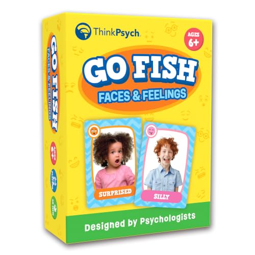 ThinkPsych Go Fish - Faces & Feelings Card Game