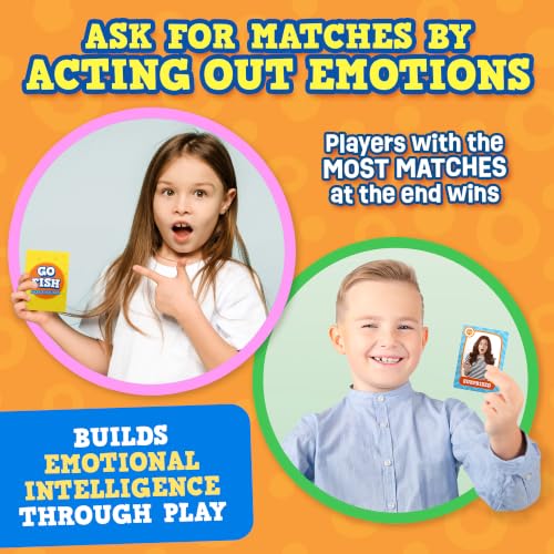 ThinkPsych Go Fish - Faces & Feelings Card Game