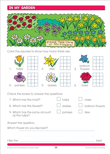 Reading Comprehension Workbook for Grades 1–2, Ages 6–8