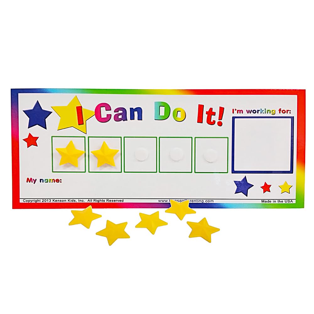 Kids Magnetic Token Reward Board with Custom Goal Box