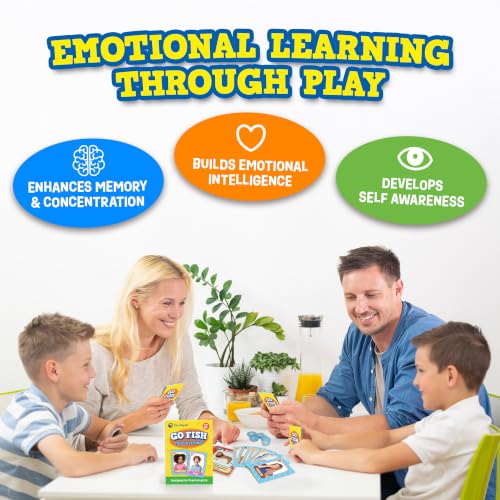 ThinkPsych Go Fish - Faces & Feelings Card Game