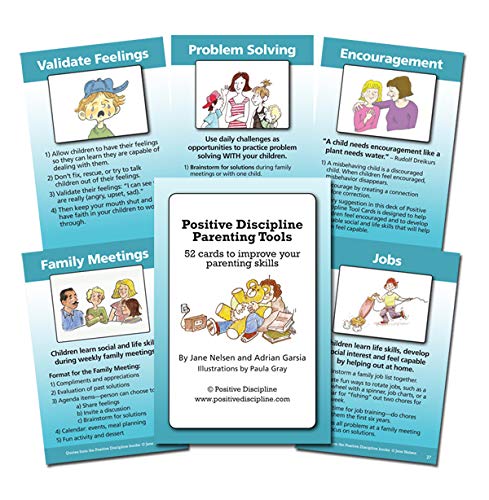 Positive Discipline Parenting Tool Cards for Families