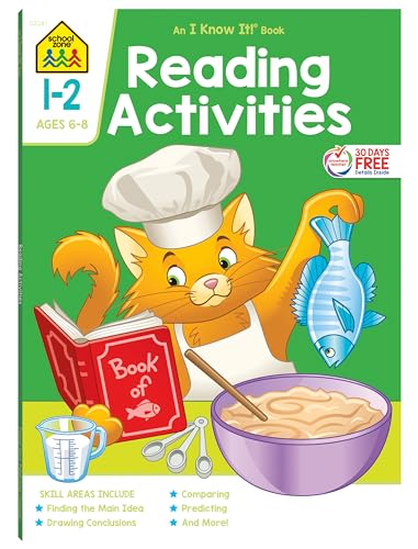 Reading Comprehension Workbook for Grades 1–2, Ages 6–8