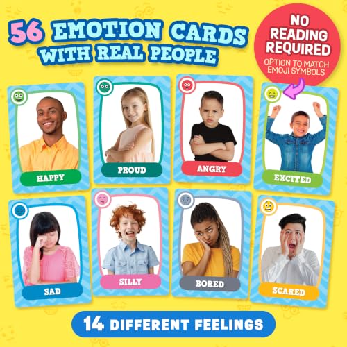ThinkPsych Go Fish - Faces & Feelings Card Game