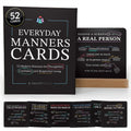 Everyday Manners Cards for Social Skills & Kindness