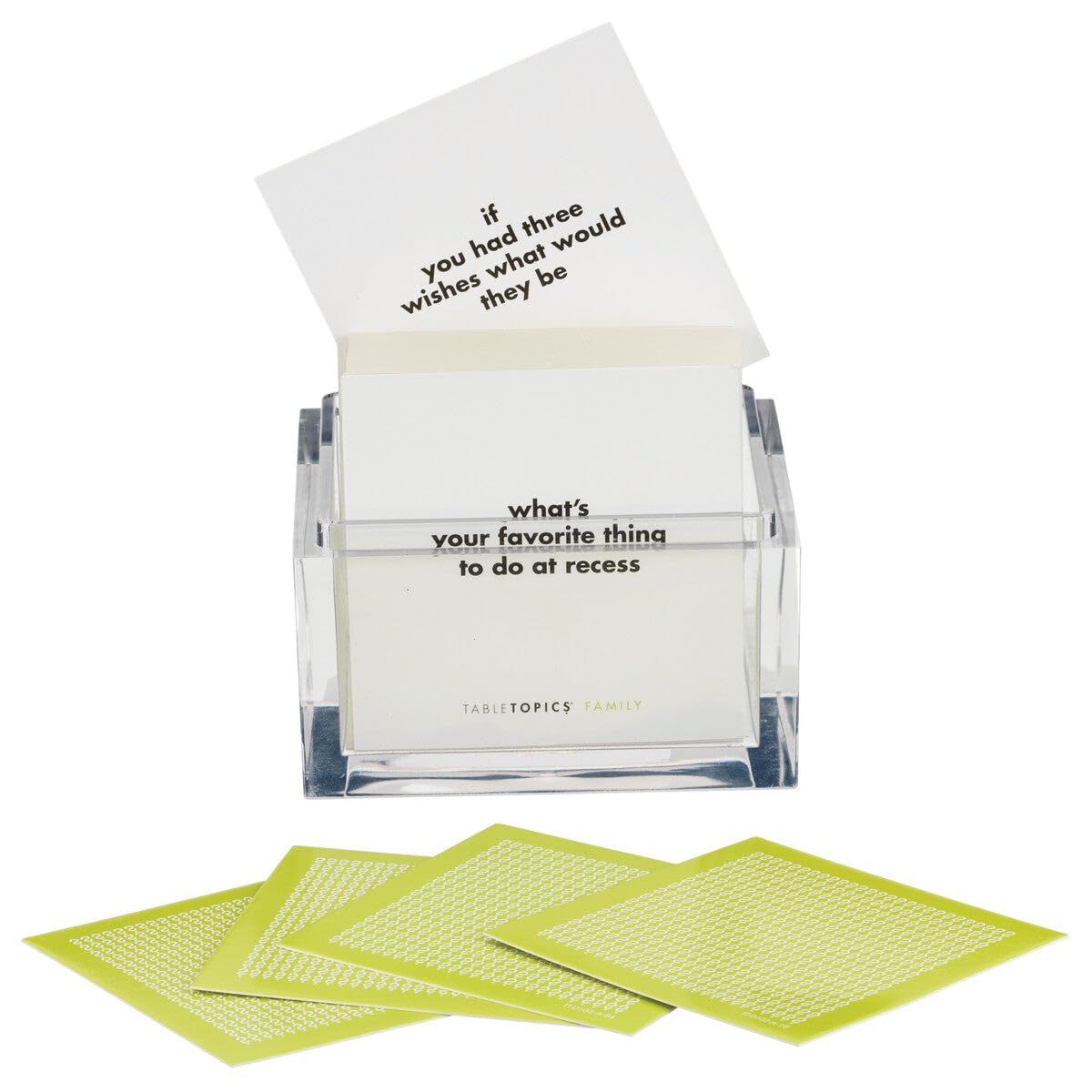 Family Conversation Cards with 135 Questions for Kids & Parents