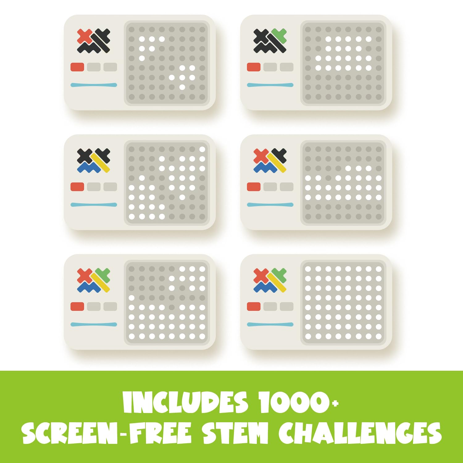 GiiKER Super Blocks Pattern Matching Puzzle, 1000+ Challenges for Kids