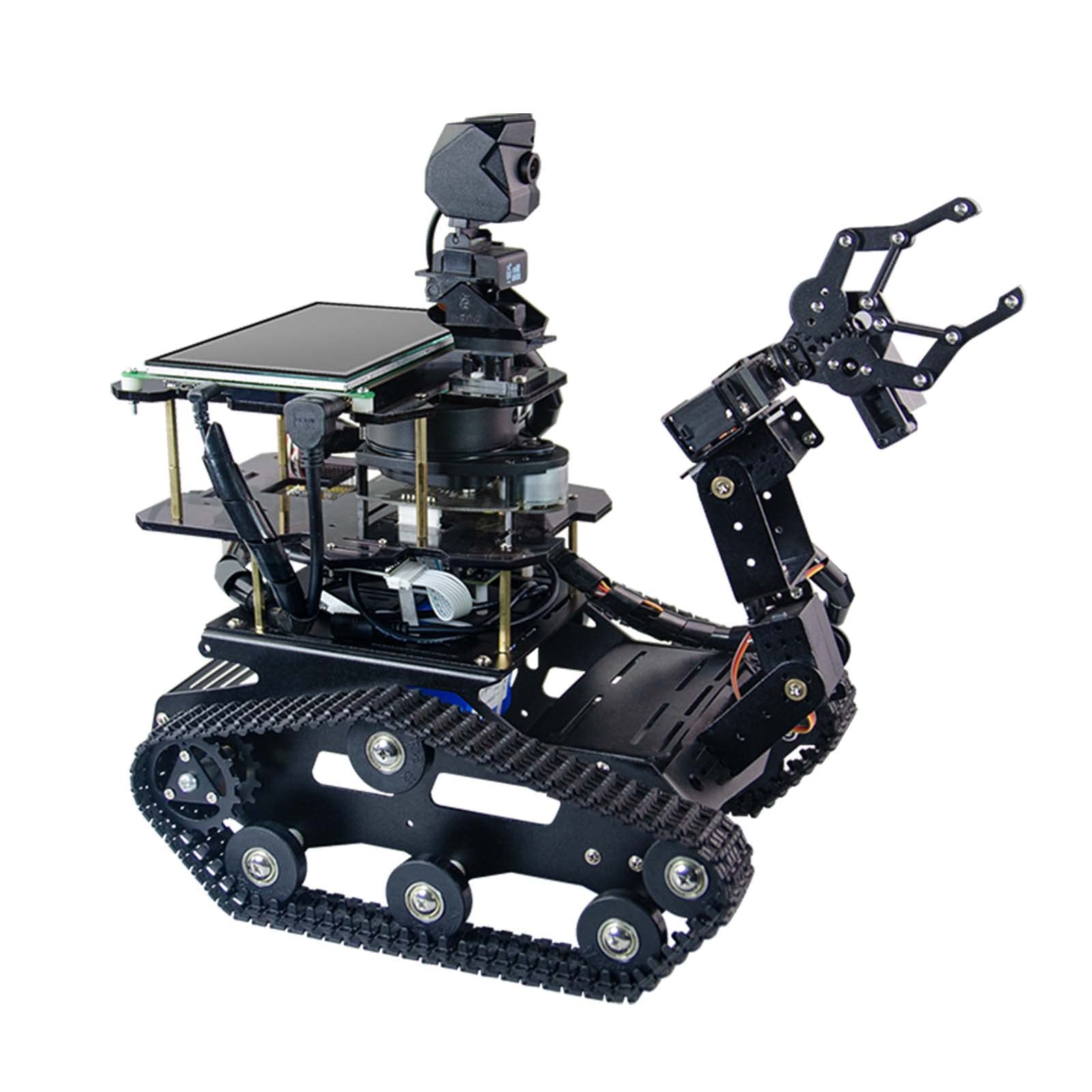 Jetson Nano AI Smart Tank Robot Kit with RPLIDAR & Arm