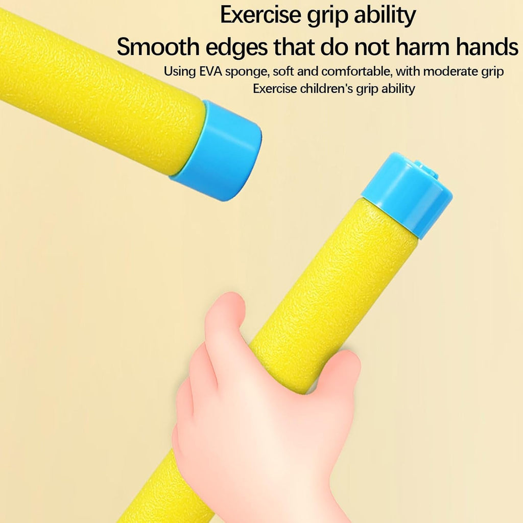Reflex Challenge Drop Stick Catching Game with Adjustable Speed