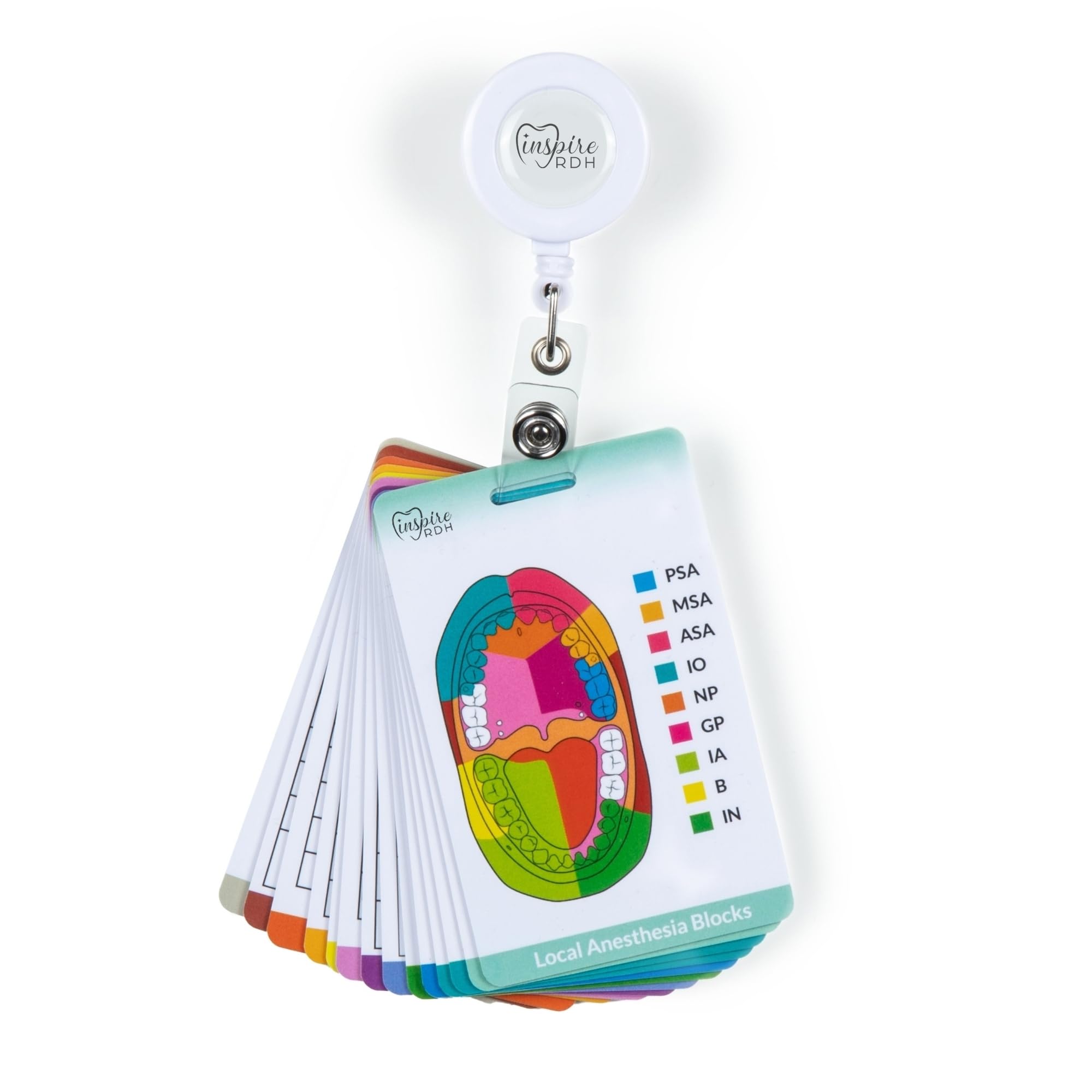 Dental Hygiene Reference & Study Cards for Students