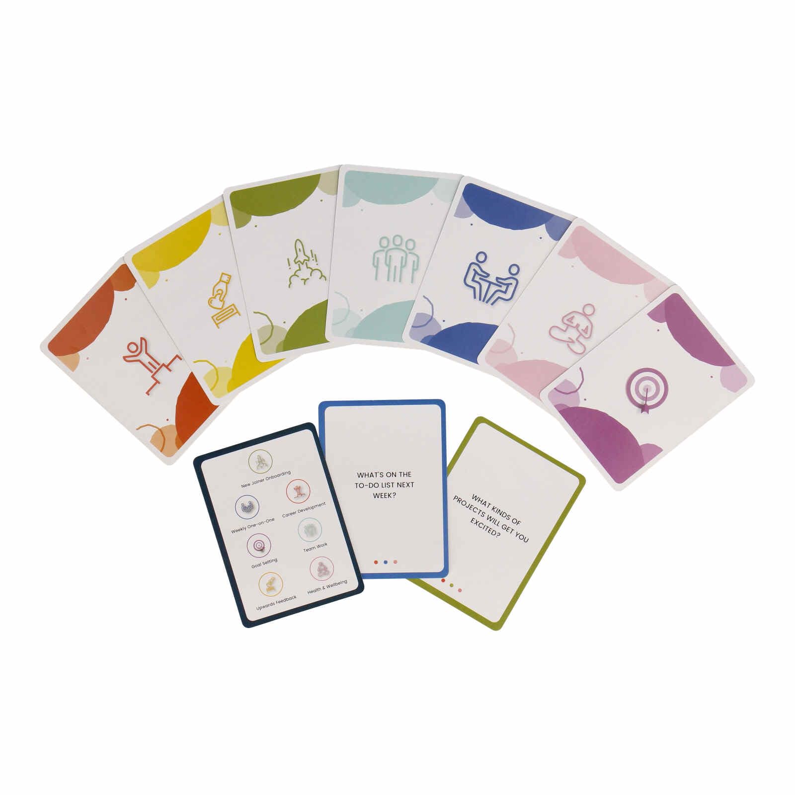 100 One-on-One Conversation Cards for Check-Ins & Coaching