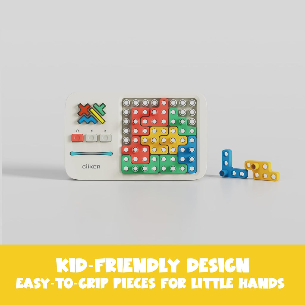 GiiKER Super Blocks Pattern Matching Puzzle, 1000+ Challenges for Kids