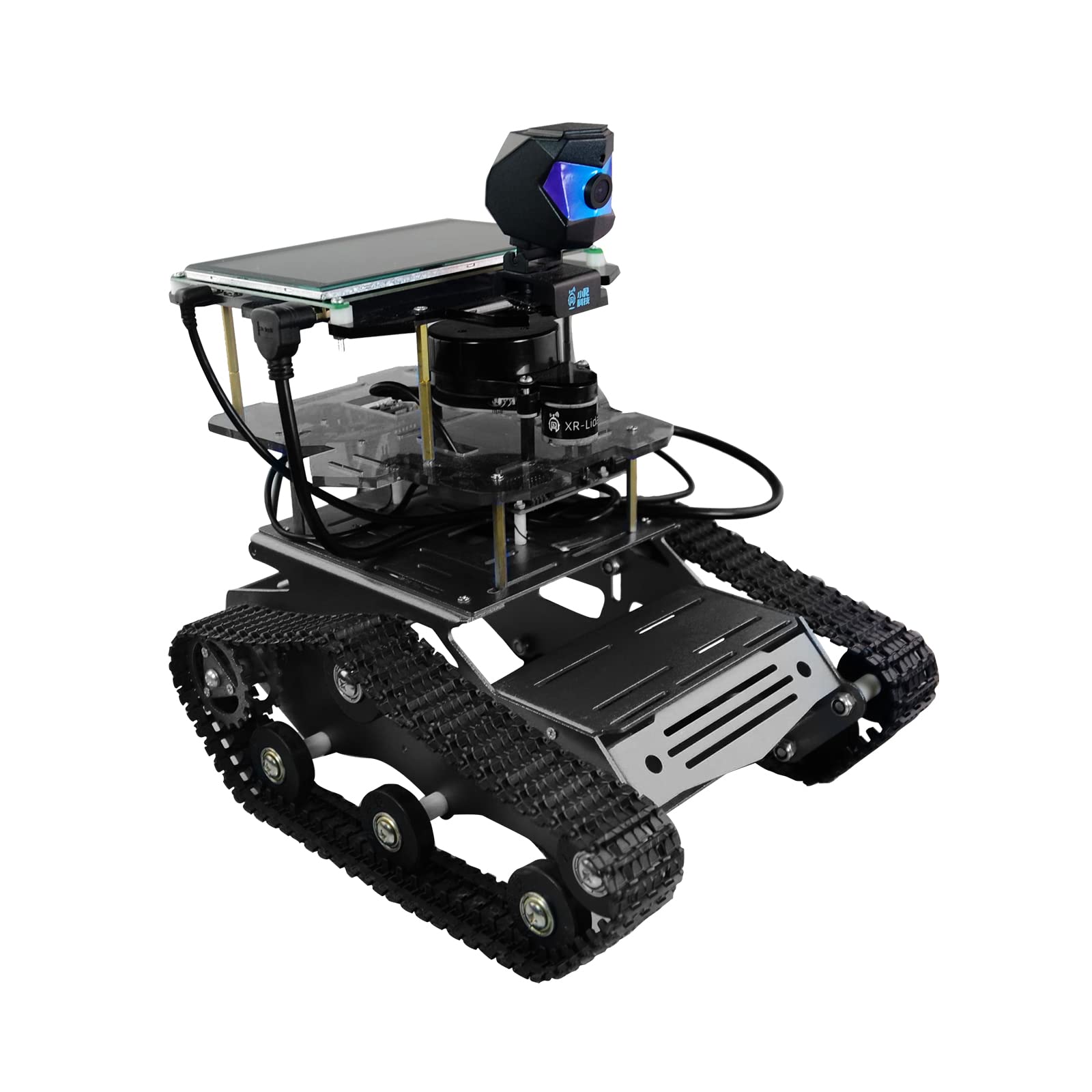 Jetson Nano AI Smart Tank Robot Kit with RPLIDAR & Arm