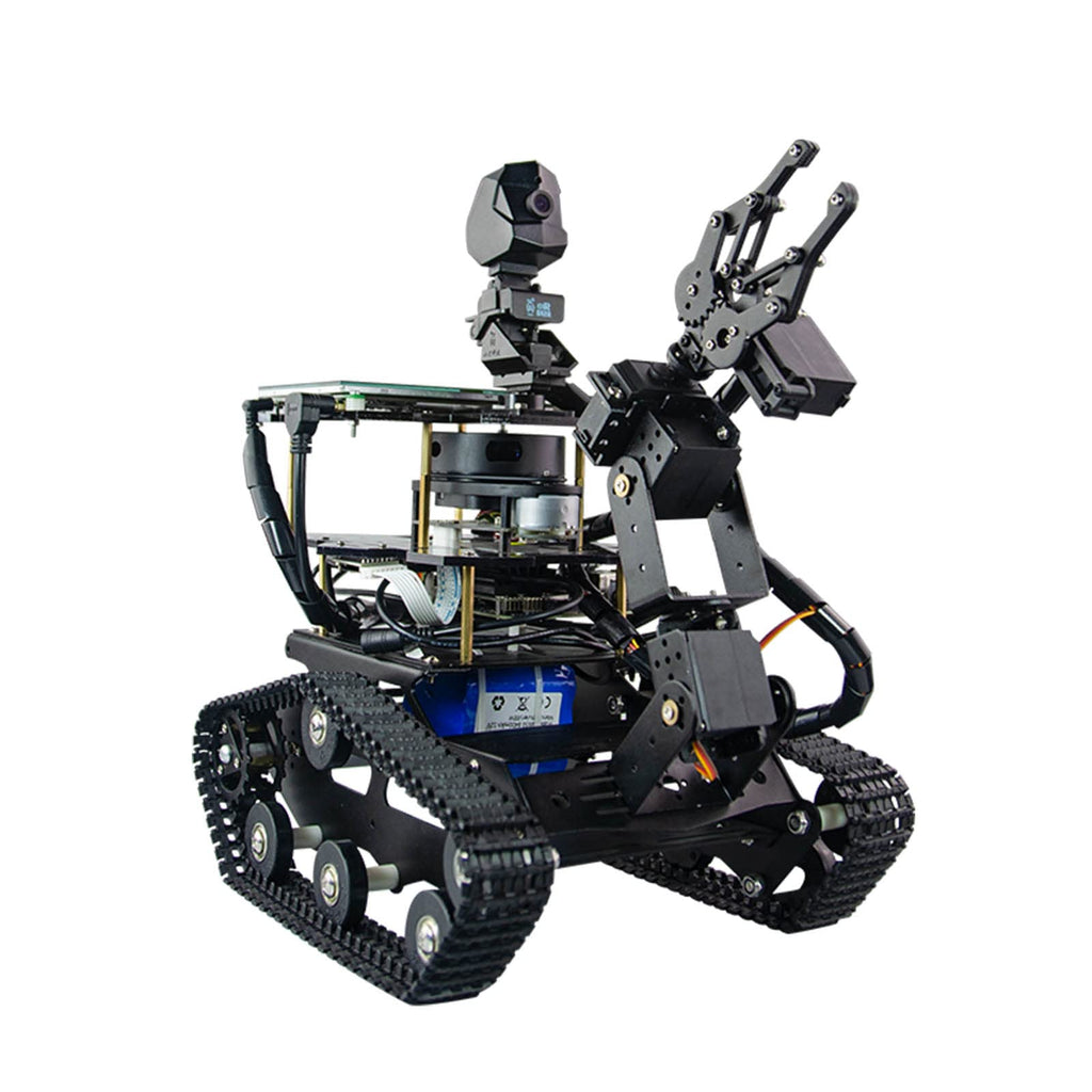 Jetson Nano AI Smart Tank Robot Kit with RPLIDAR & Arm