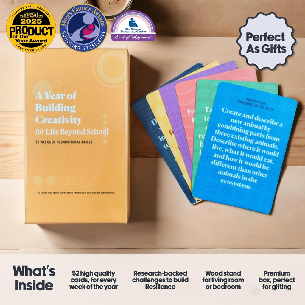 52 Parent-Child Challenge Cards for SEL & Life Skills
