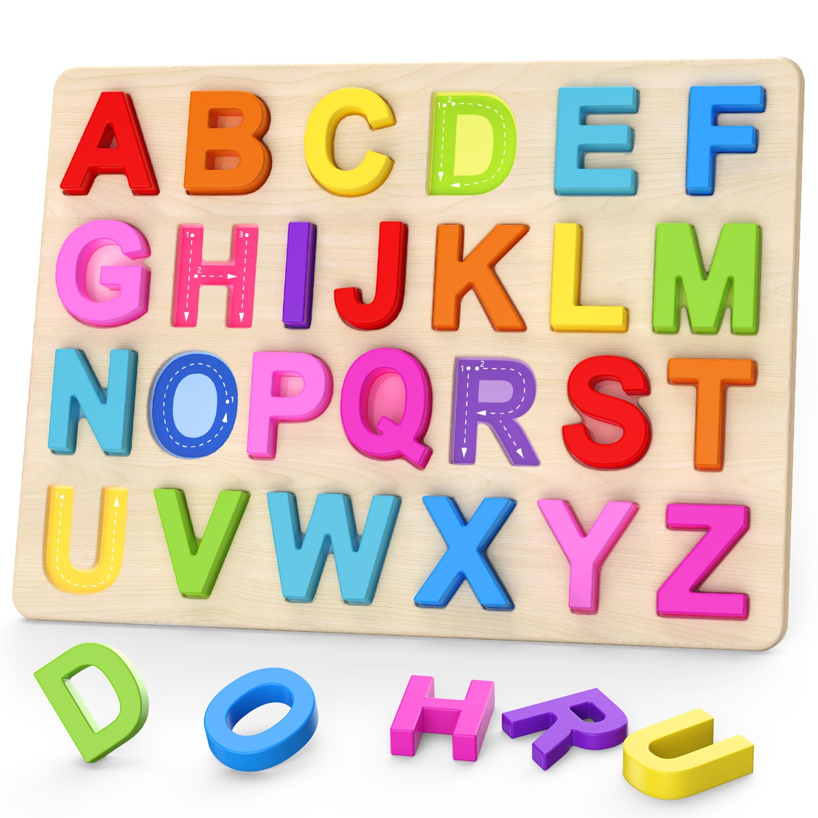 Zeoddler Alphabet Puzzles123