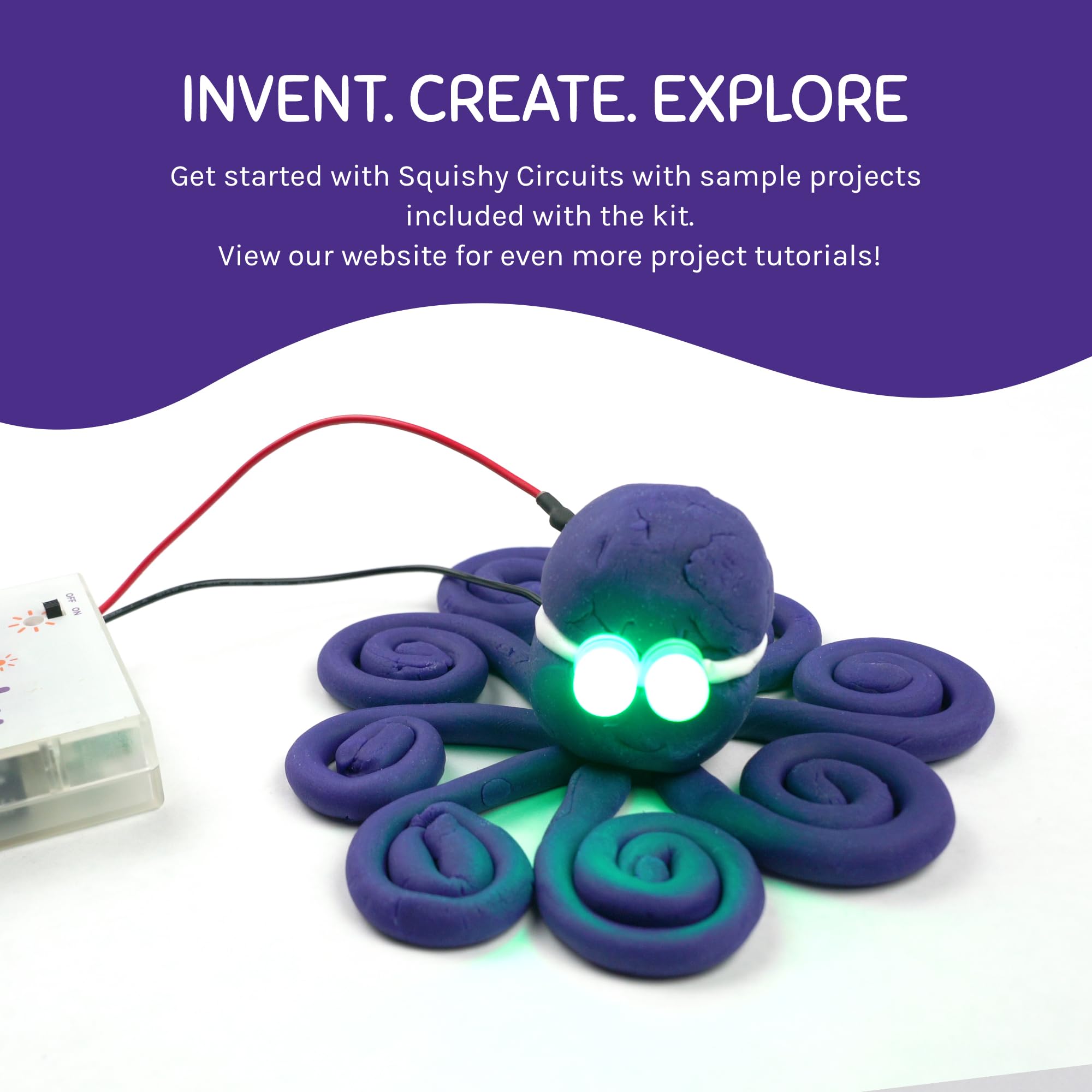 Kids Beginner Electric Circuit Kit with Conductive Dough