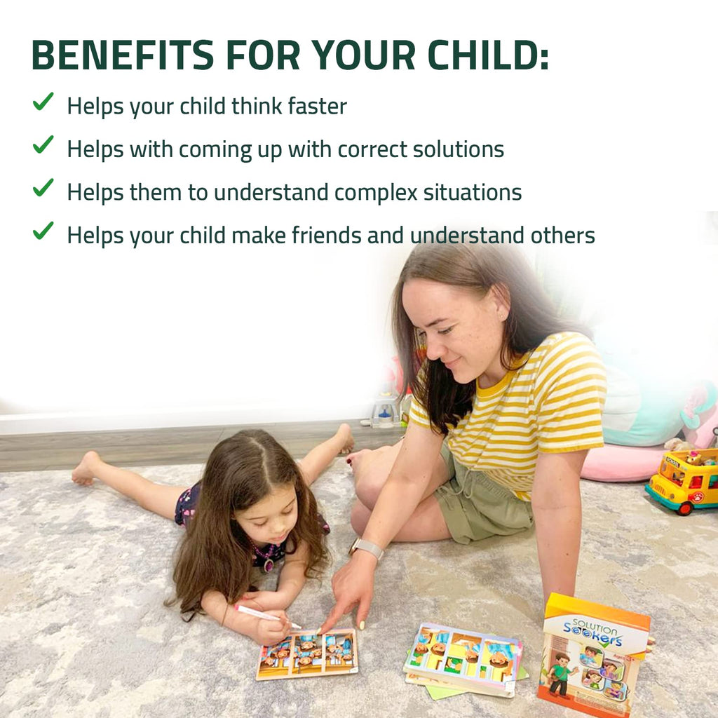 Problem-Solving Scenario Cards for Reasoning & Emotional Skills