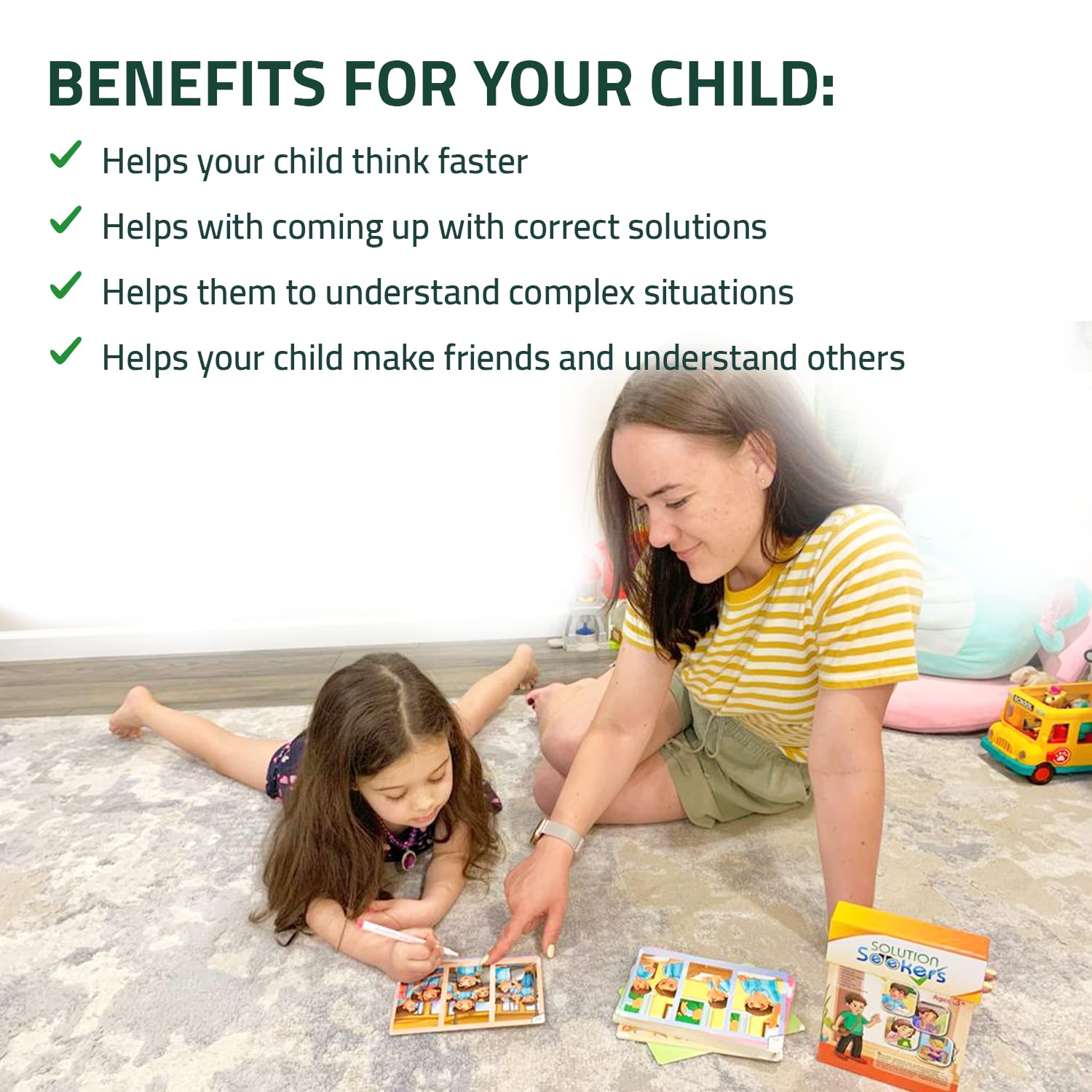 Problem-Solving Scenario Cards for Reasoning & Emotional Skills