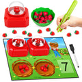 Kasfalci Math Board Games for Kids with Dice Poppers,Math Manipulatives,Dice Games,Addition Subtraction Games,Math Counters,Counting Toys,Fine Motor Toys,Kindergarten Classroom Homeschool Supplies