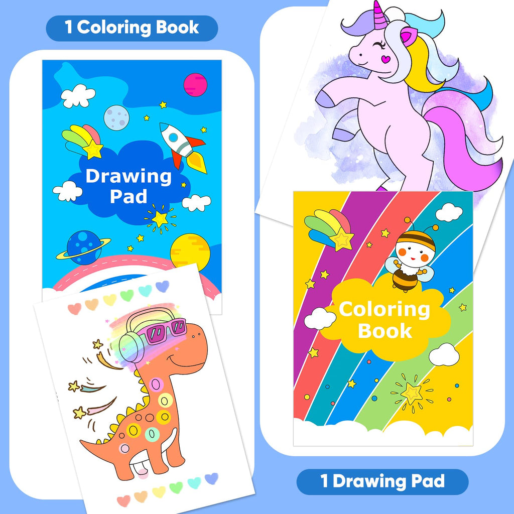 iBayam Art Supplies, 139-Pack Drawing Kit Painting Art Set Art Kits Gifts Box, Arts and Crafts for Adult with Drawing Pad, Coloring Book, Crayons, Pastels, Pencils, Watercolor Pens