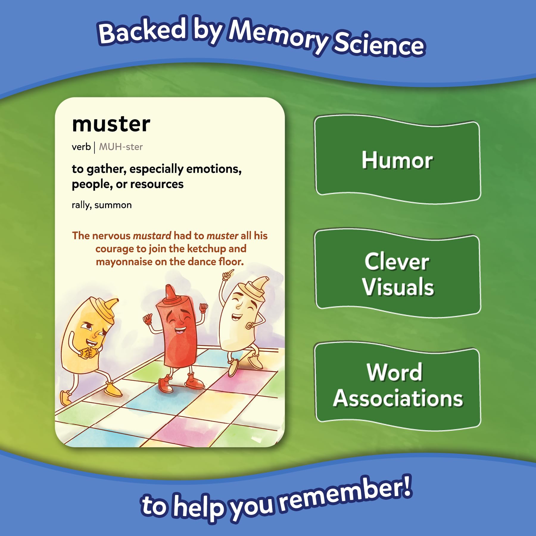 Skillmatics Vocabulary Flash Cards for Kids