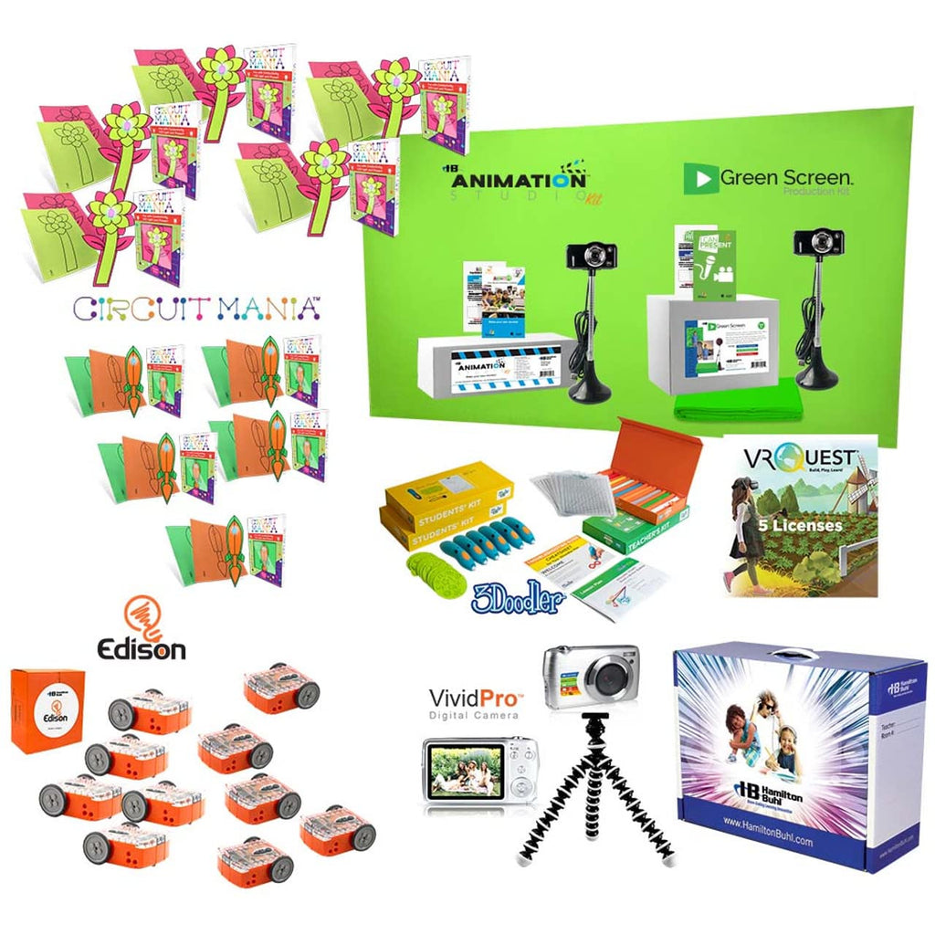 Beginner STEM Robotics, VR & Circuitry Learning Kit