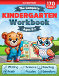 Complete Kindergarten Workbook with 150+ Learning Activities