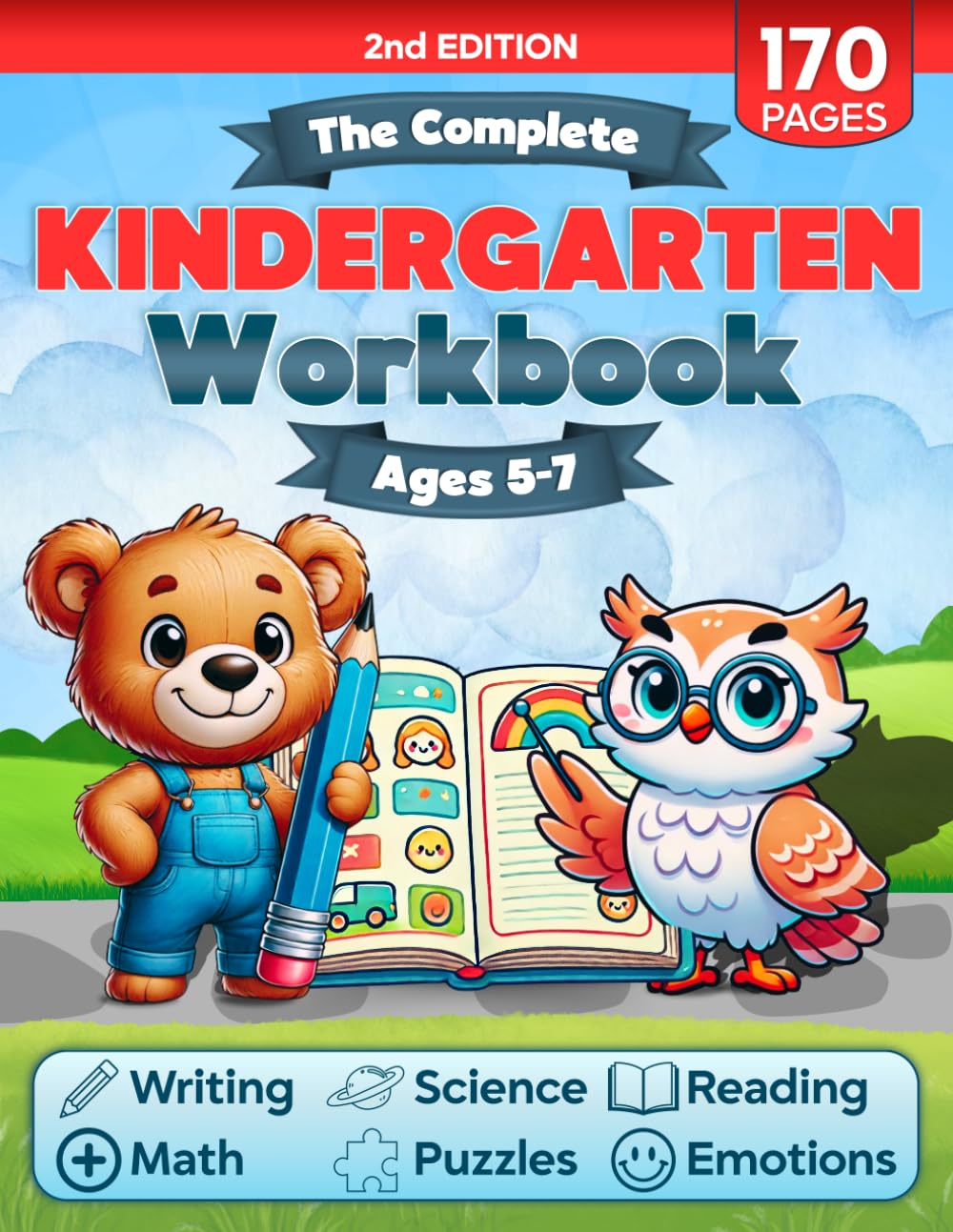 Complete Kindergarten Workbook with 150+ Learning Activities