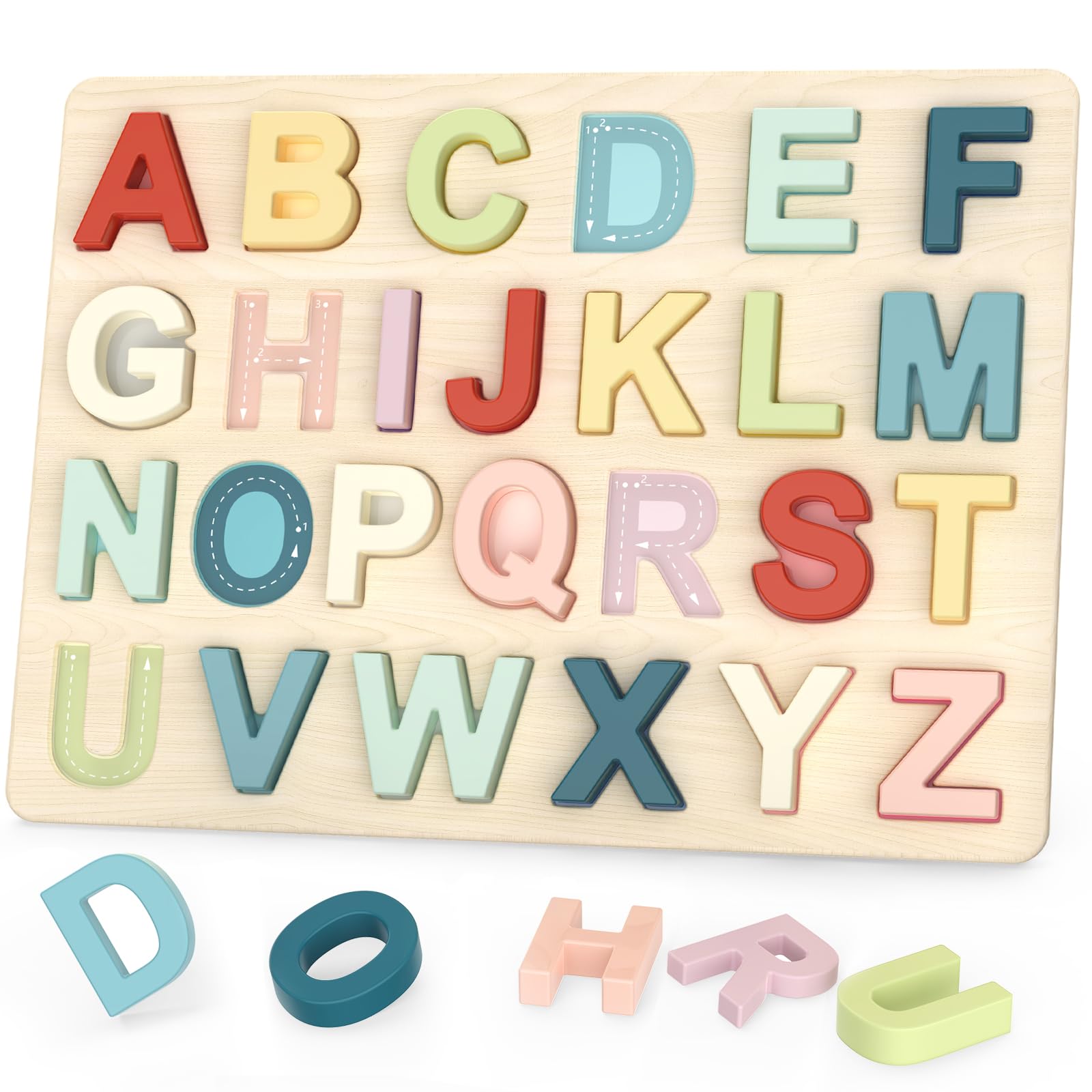 Zeoddler Alphabet Puzzles123