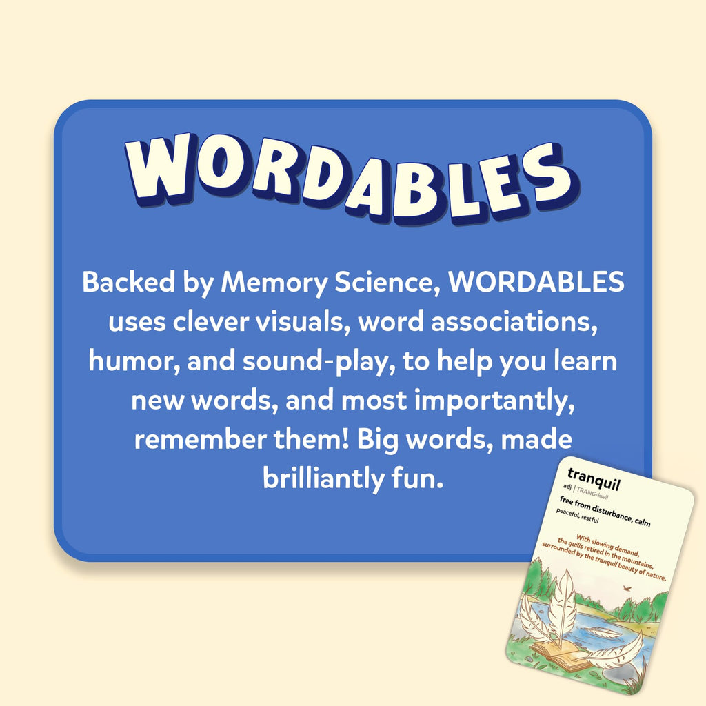 Skillmatics Vocabulary Flash Cards for Kids