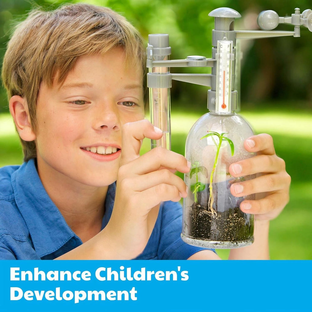 4M Green Science Weather Station - DIY Mini Observatory & STEAM Science Kit