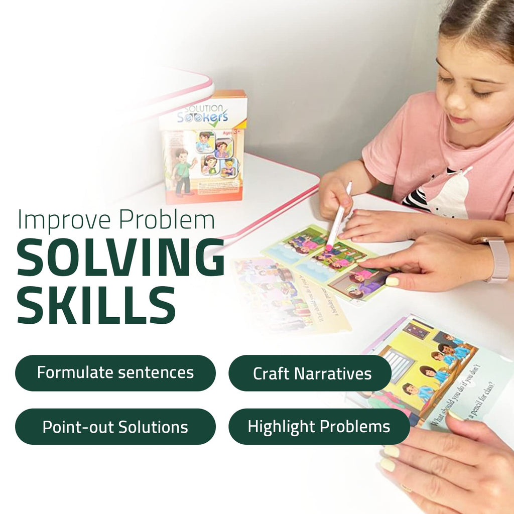 Problem-Solving Scenario Cards for Reasoning & Emotional Skills