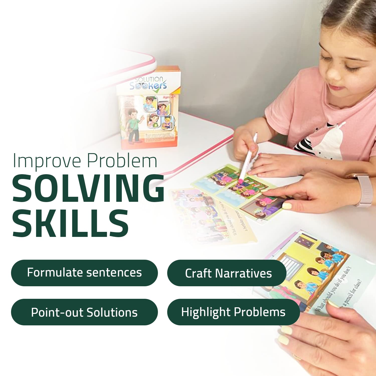 Problem-Solving Scenario Cards for Reasoning & Emotional Skills