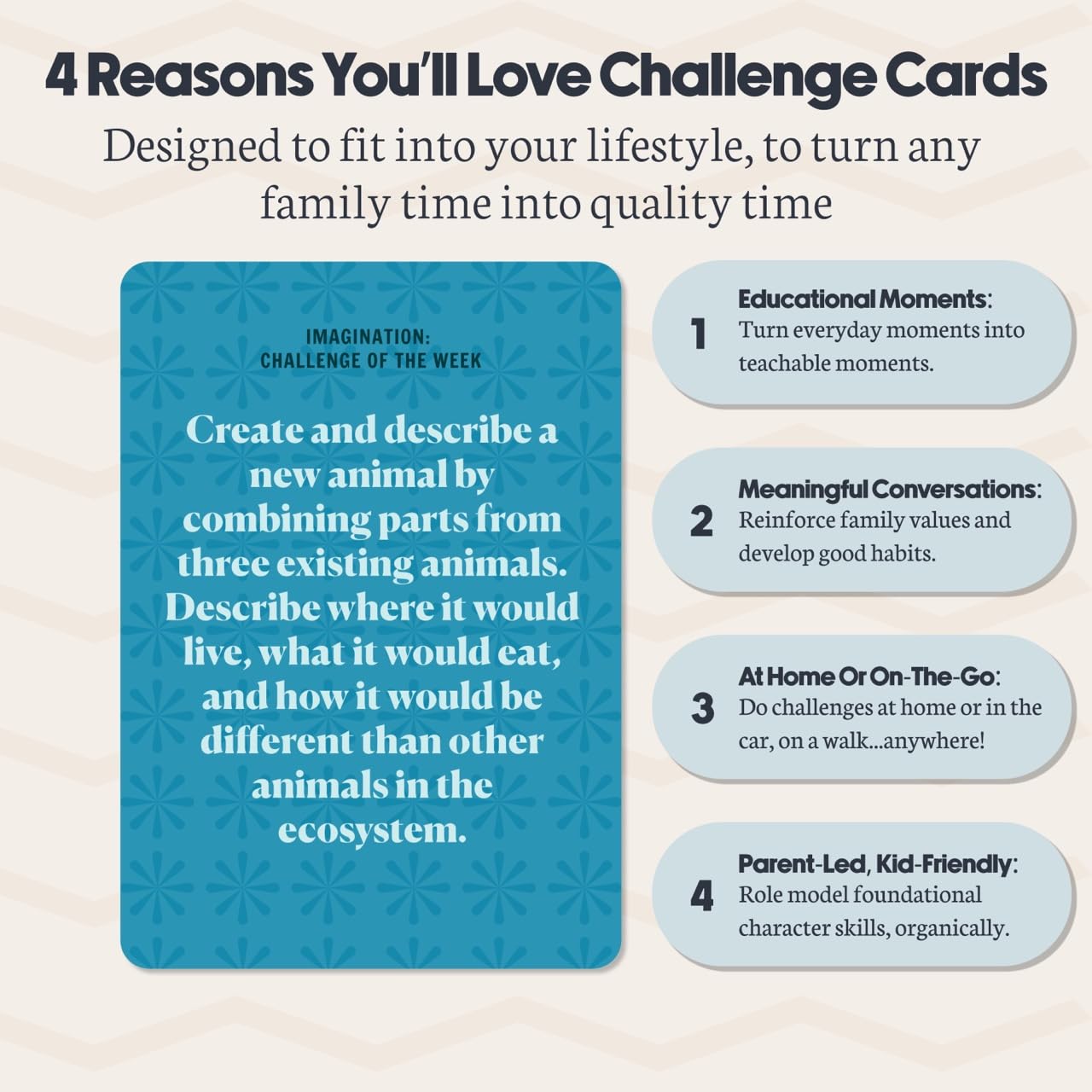 52 Parent-Child Challenge Cards for SEL & Life Skills