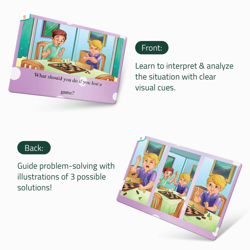 Problem-Solving Scenario Cards for Reasoning & Emotional Skills