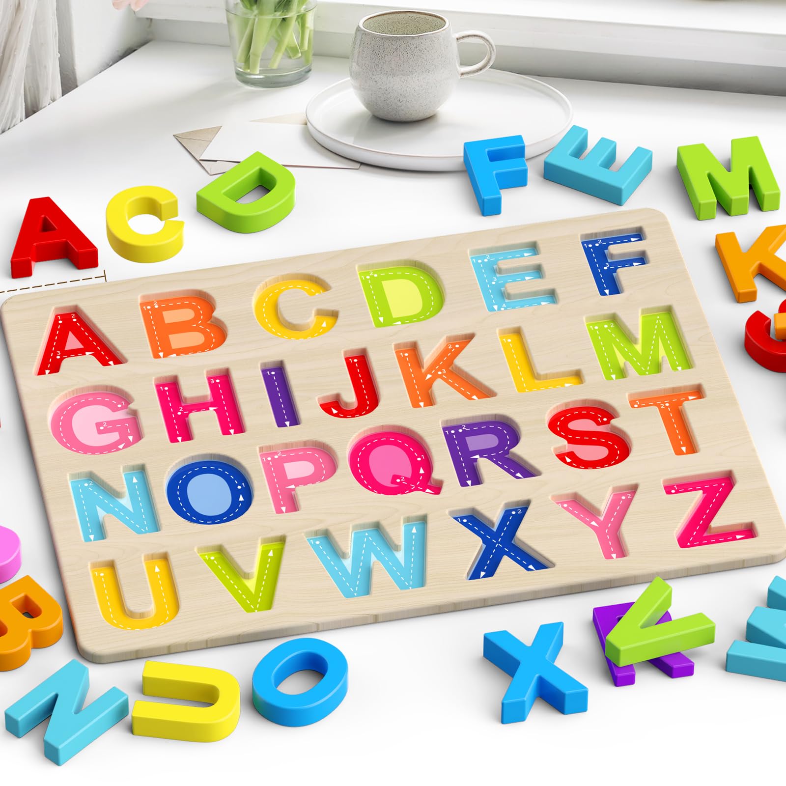 Zeoddler Alphabet Puzzles123
