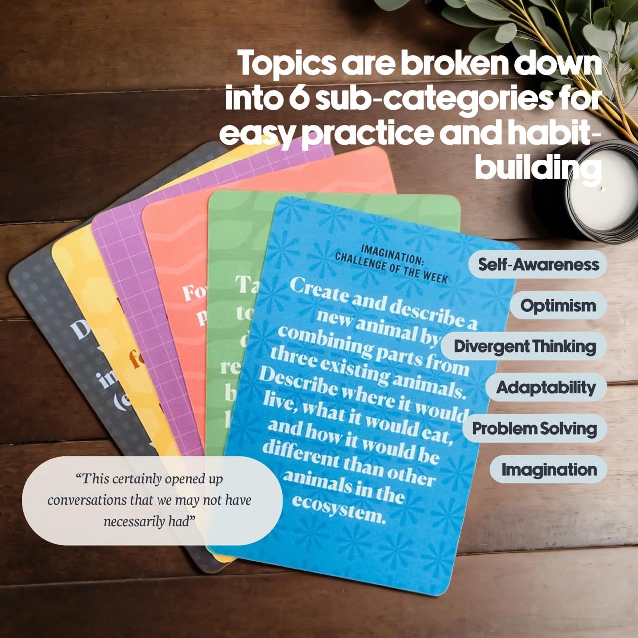 52 Parent-Child Challenge Cards for SEL & Life Skills