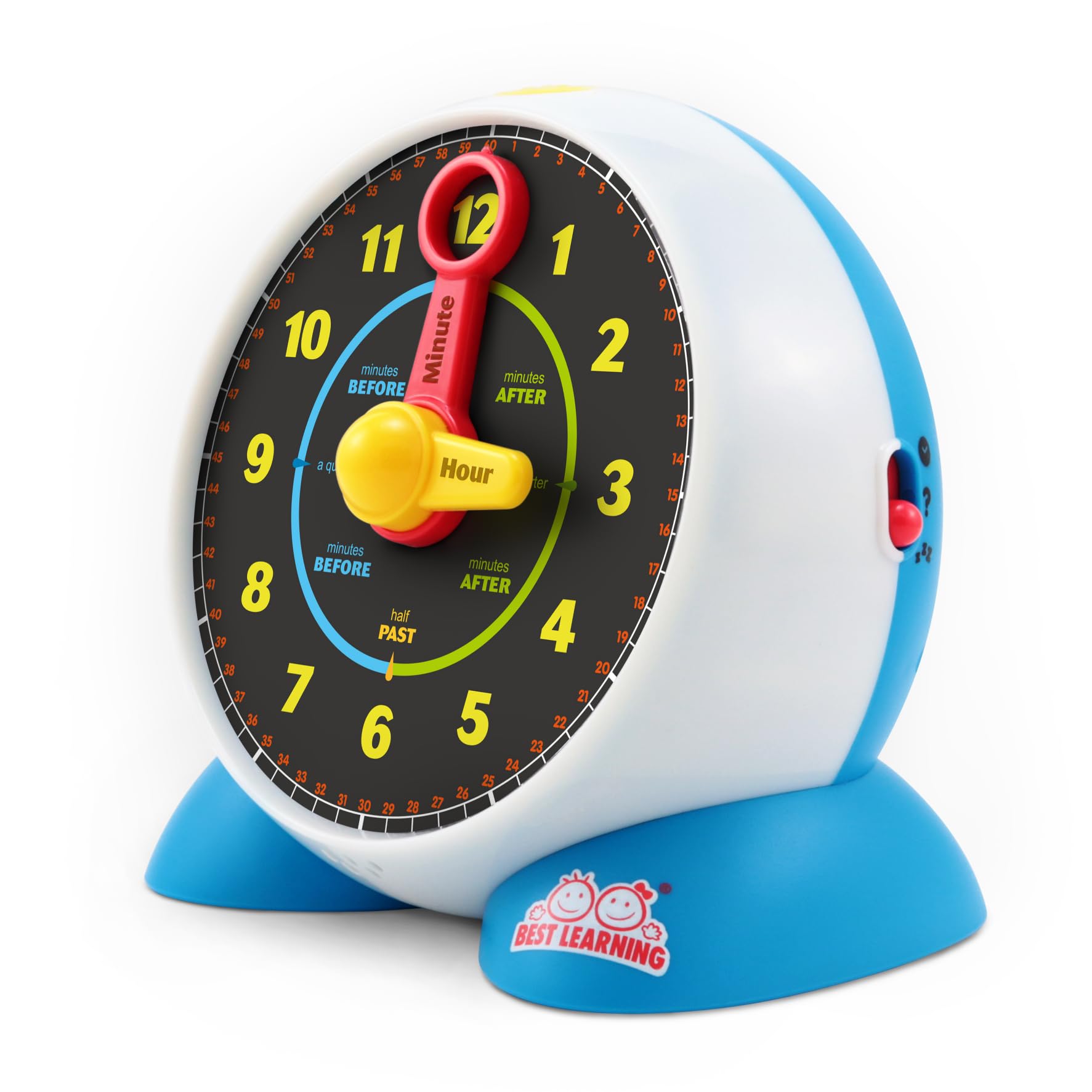 Talking Learning Clock for Kids with Time Teaching Activities