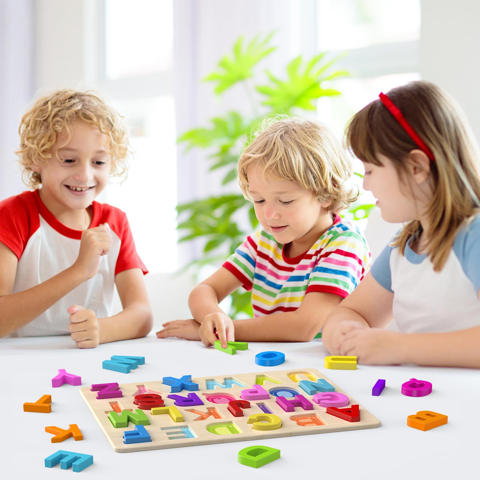 Zeoddler Alphabet Puzzles123
