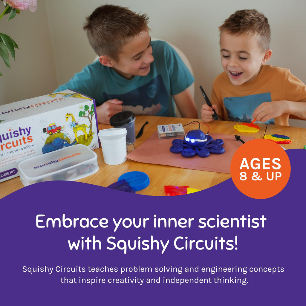 Kids Beginner Electric Circuit Kit with Conductive Dough