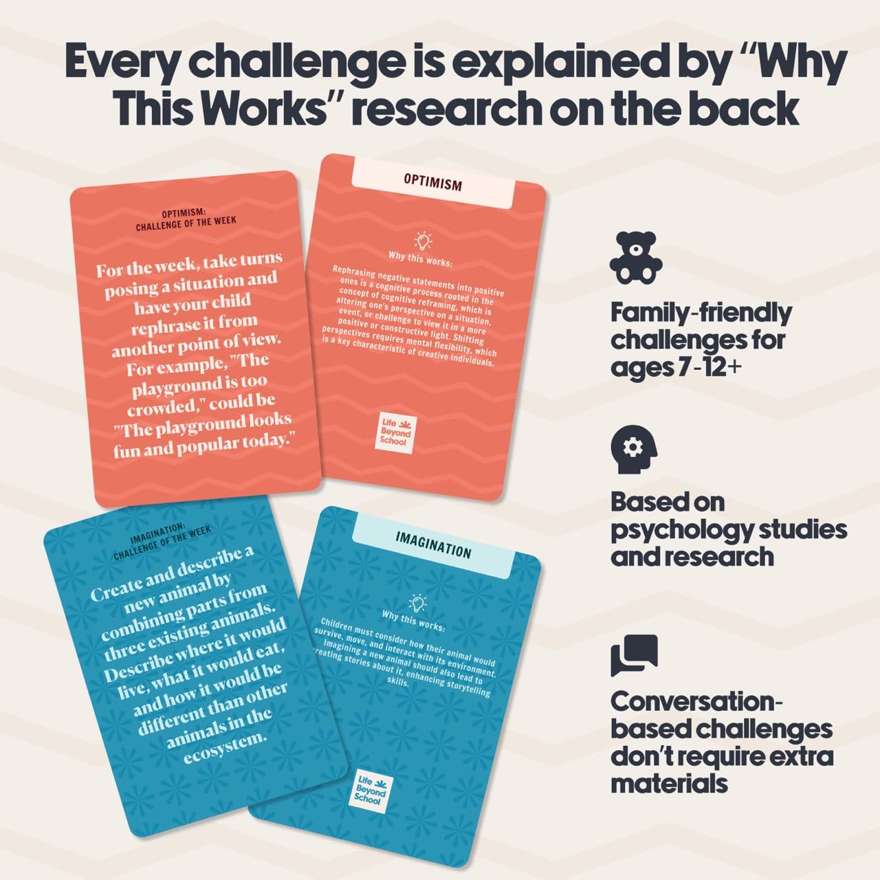 52 Parent-Child Challenge Cards for SEL & Life Skills