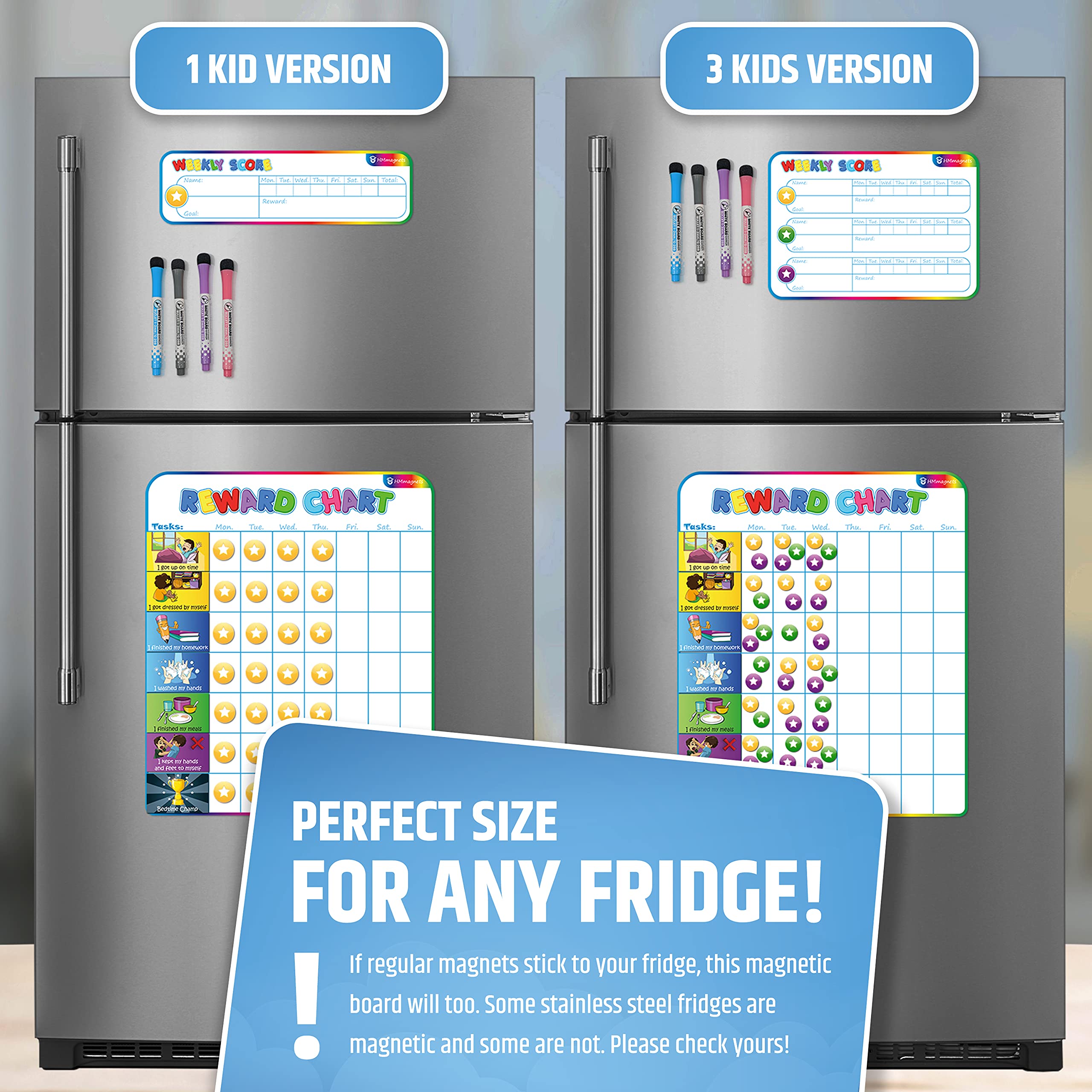 Kids Reward Charts for Positive Habits & Daily Routines