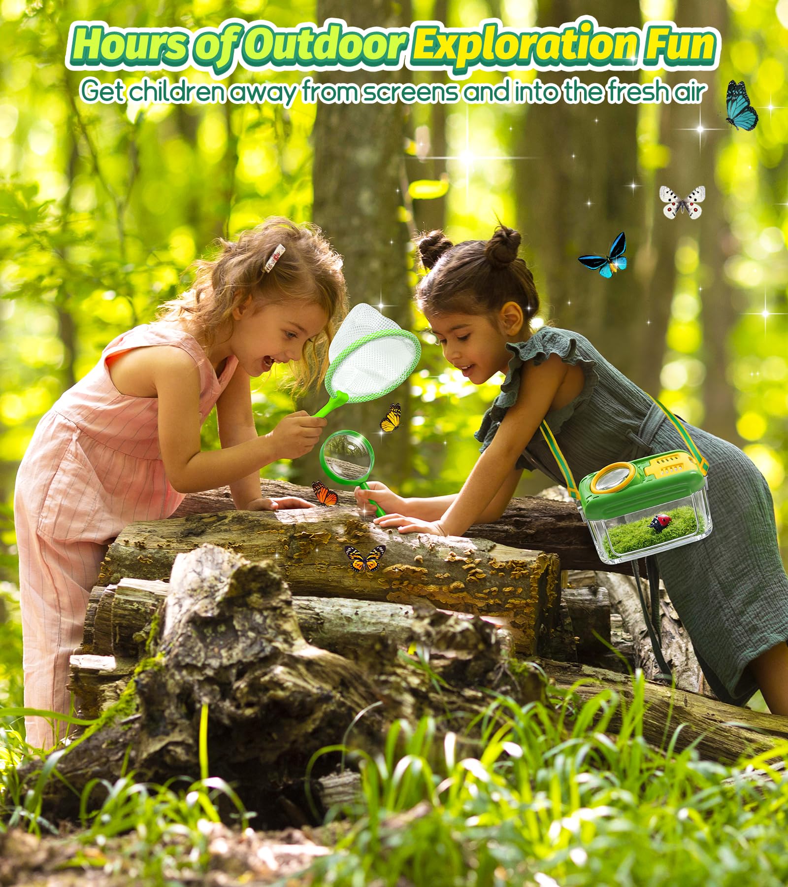 Kids Bug Catching & Outdoor Explorer Adventure Kit