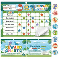 Kids Reward Chart System with 2,112 Star Stickers
