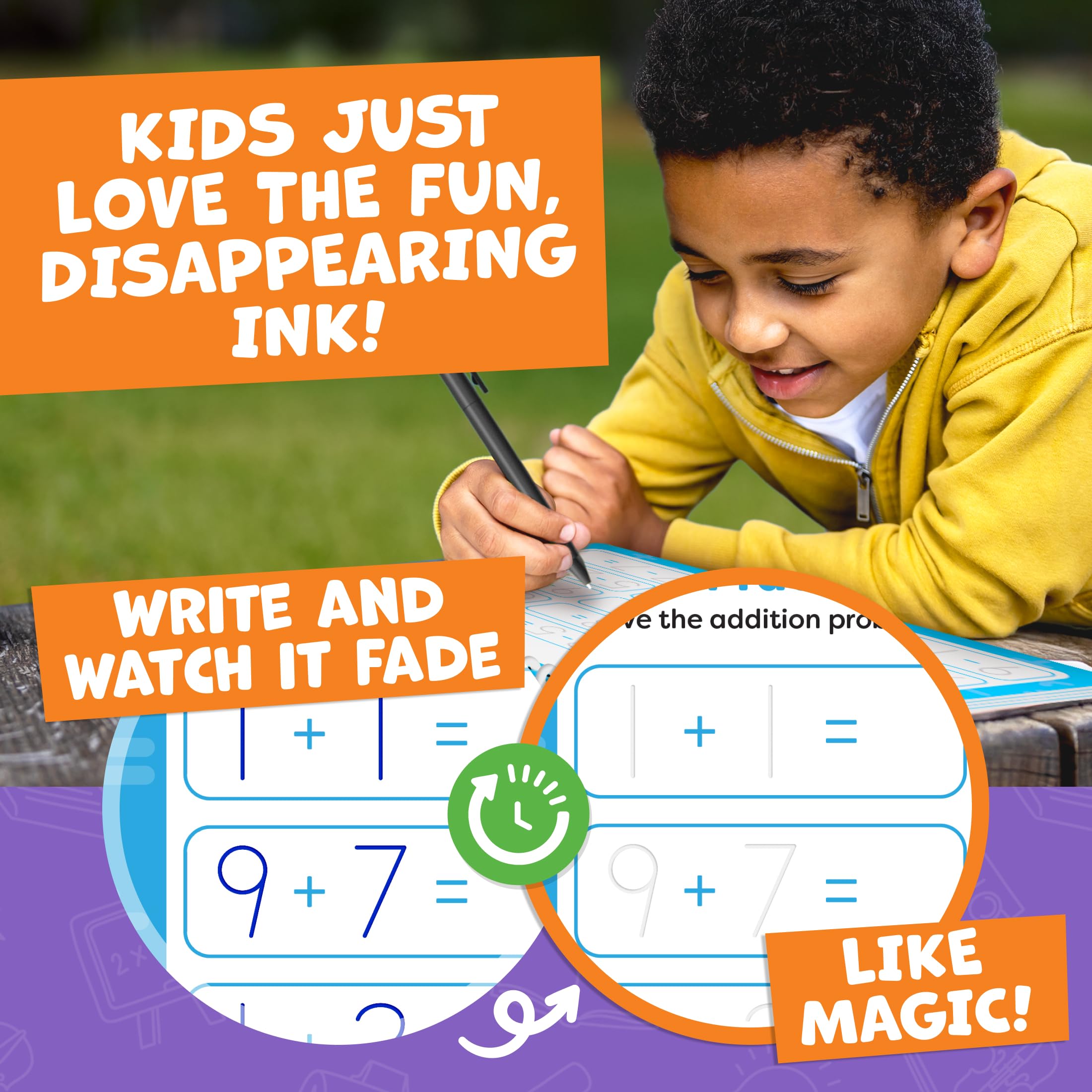 Magic Grooved Writing Practice Books for Kids 3-7