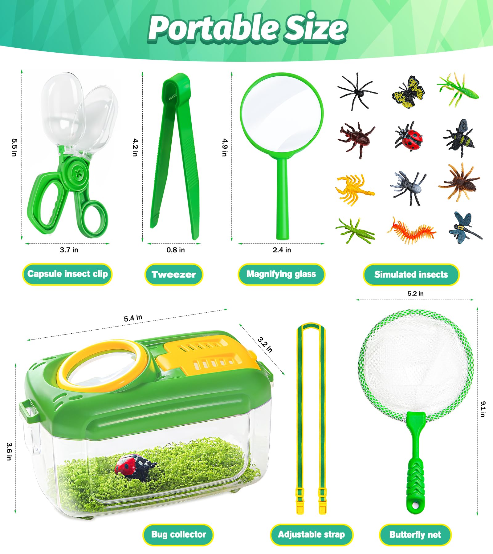 Kids Bug Catching & Outdoor Explorer Adventure Kit