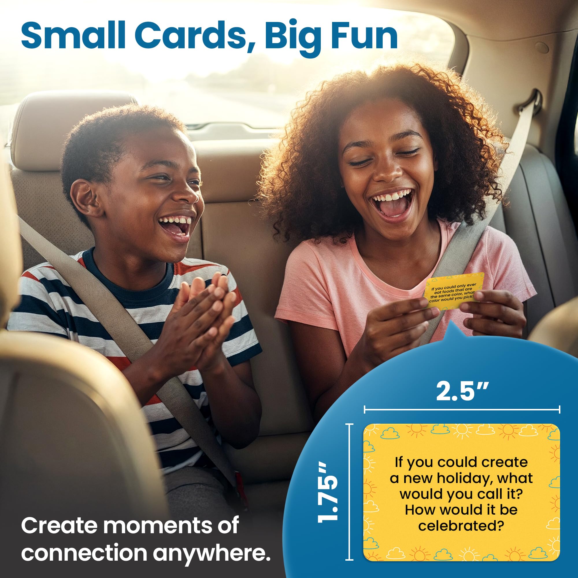 400 Family Conversation Cards for Kids & Social Skills