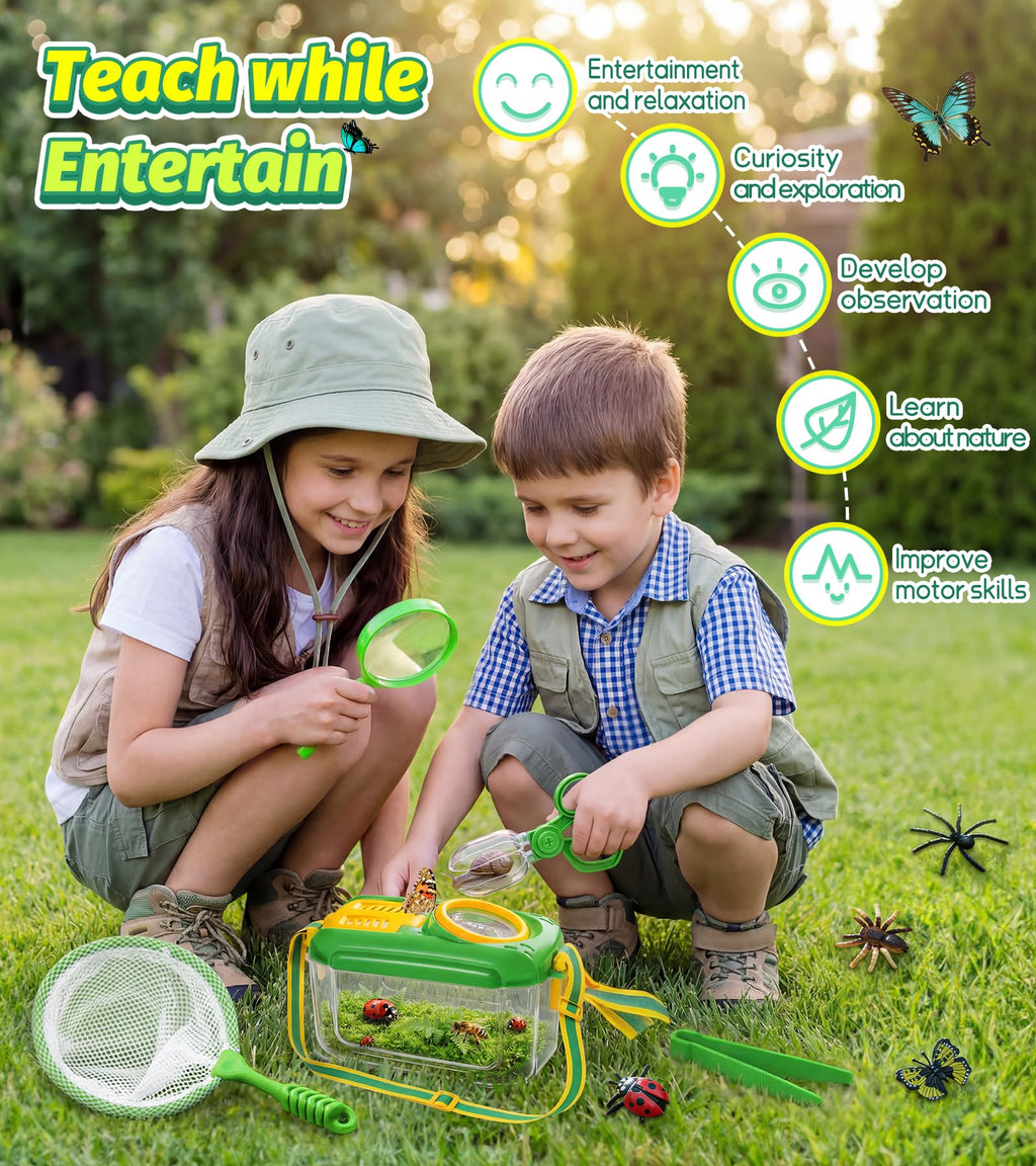Kids Bug Catching & Outdoor Explorer Adventure Kit
