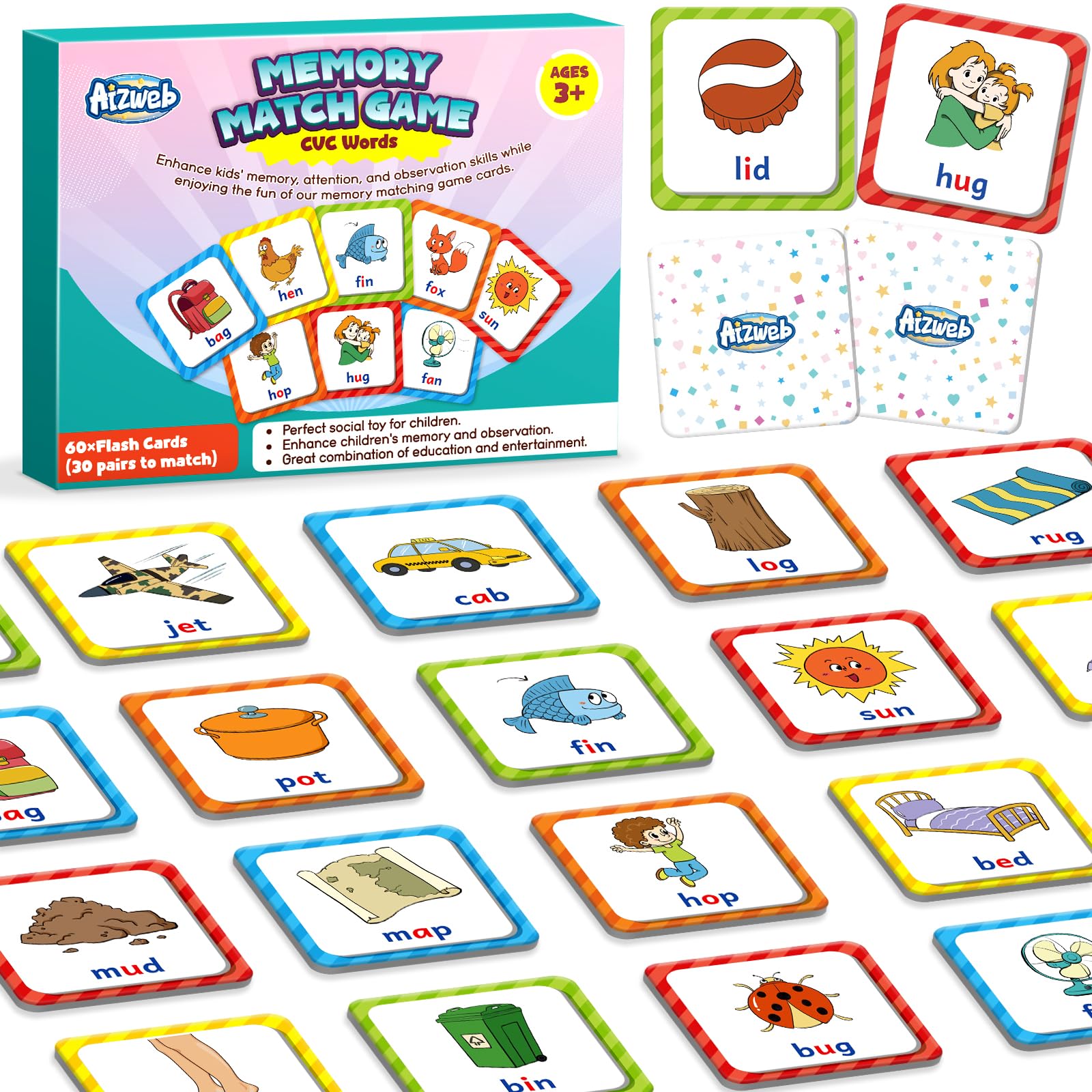 Aizweb Memory Match Game
